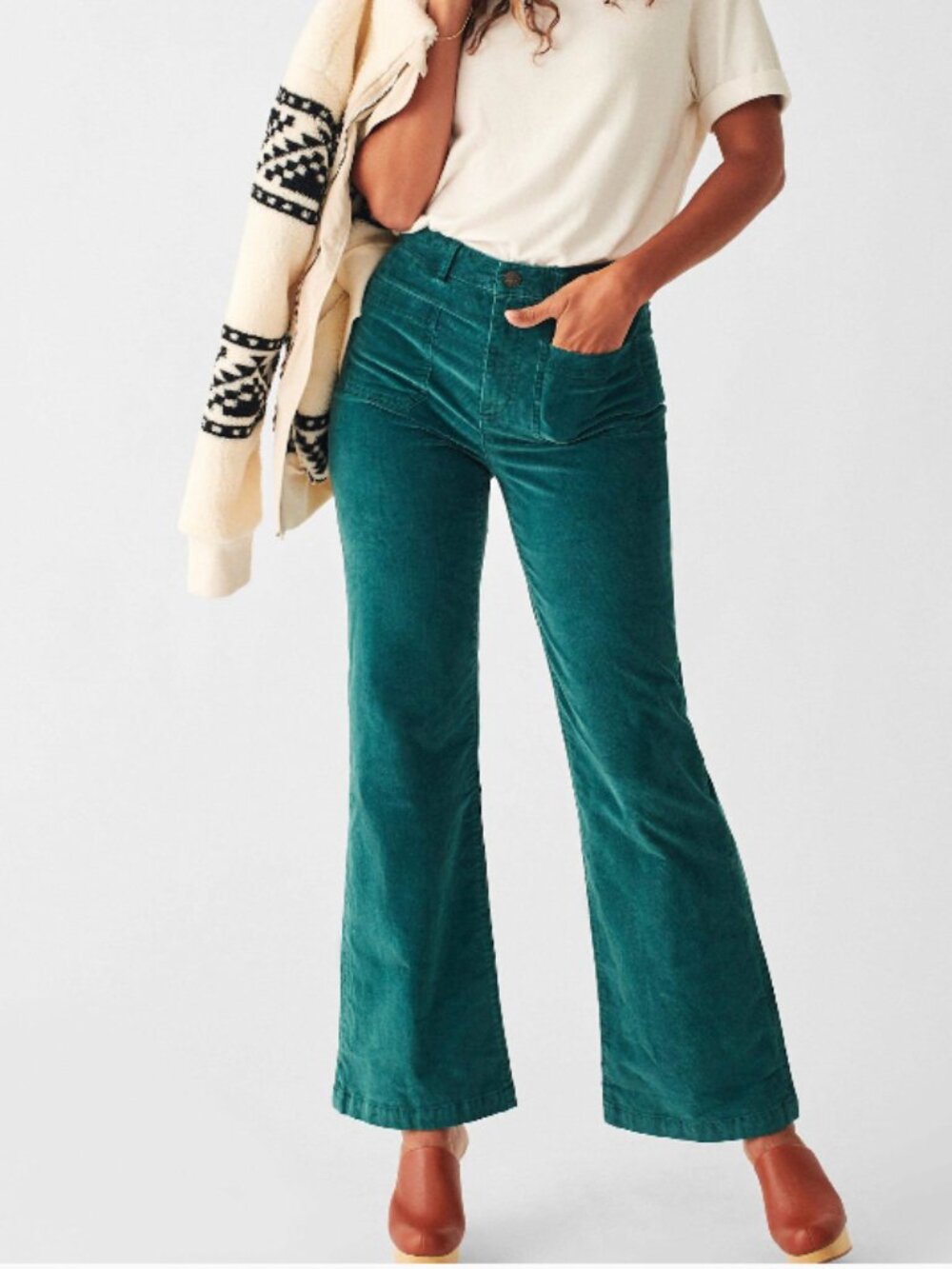 Stretch Cord Patch Pocket Pant by Faherty